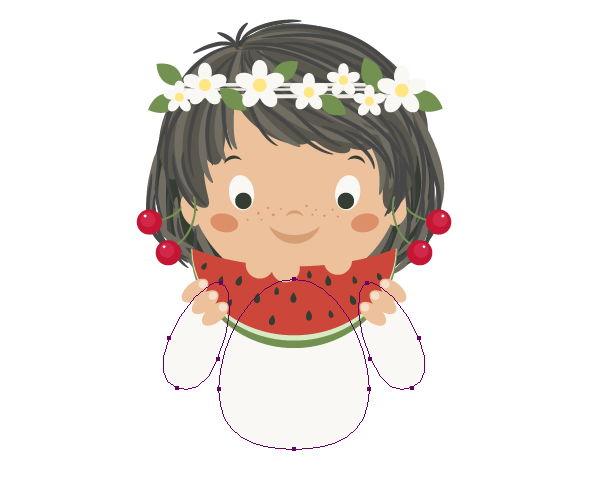 吃瓜可爱图片女孩,可爱女孩的吃瓜日常