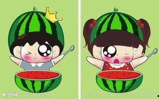 吃瓜少女情侣图片,吃瓜少女与男友的甜蜜互动图集