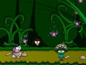 花精灵吃瓜,花精灵的甜蜜瓜果盛宴