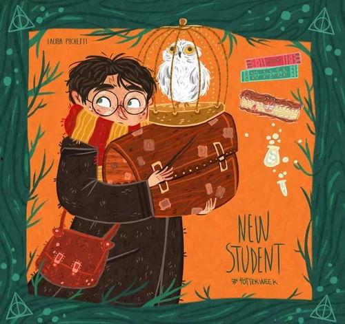 吃瓜小熊哈利波特,揭秘魔法世界的甜蜜生活